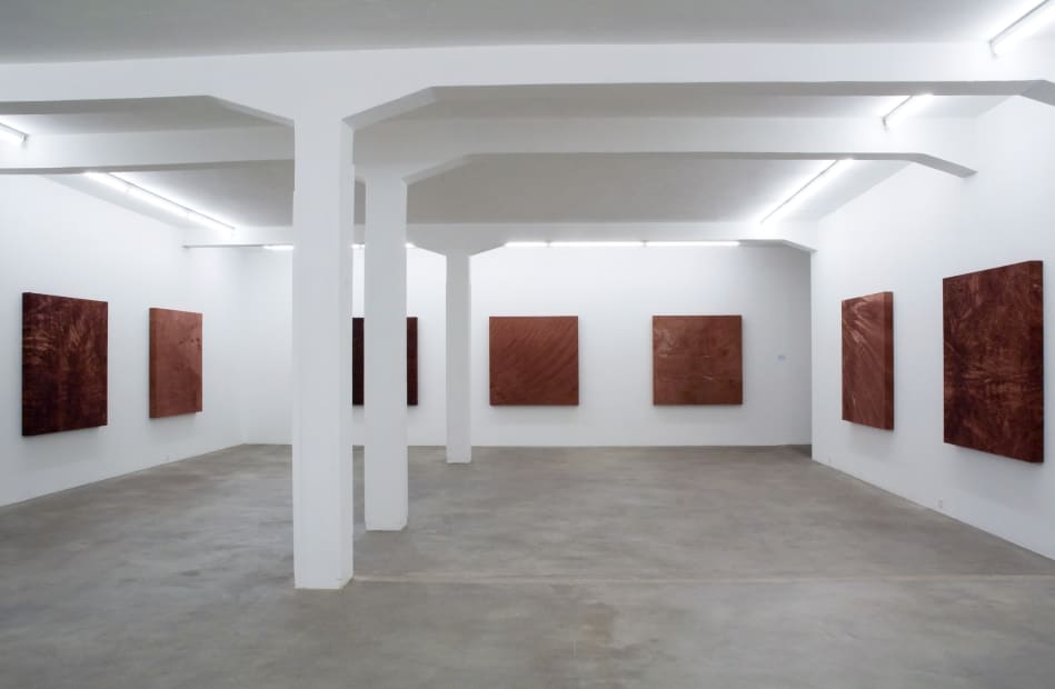 Installation view, Teresa Margolles: Los Herederos - Die Erben, Galerie Peter Kilchmann, Zurich, Switzerland, 2009