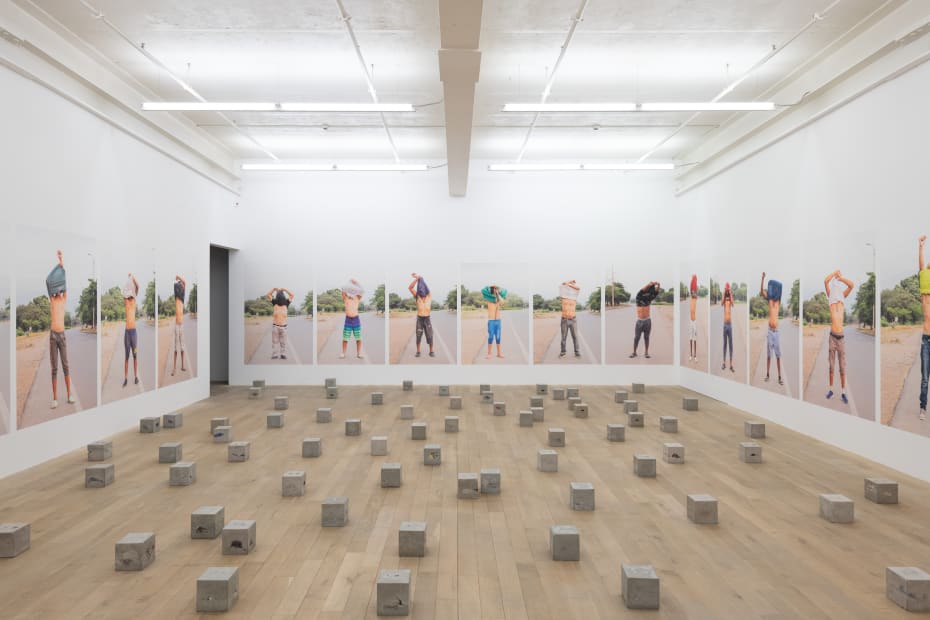 Installation view, Teresa Margolles: Estorbo, Galerie Peter Kilchmann, Zurich, Switzerland, 2022, Photo: Sebastian Schaub