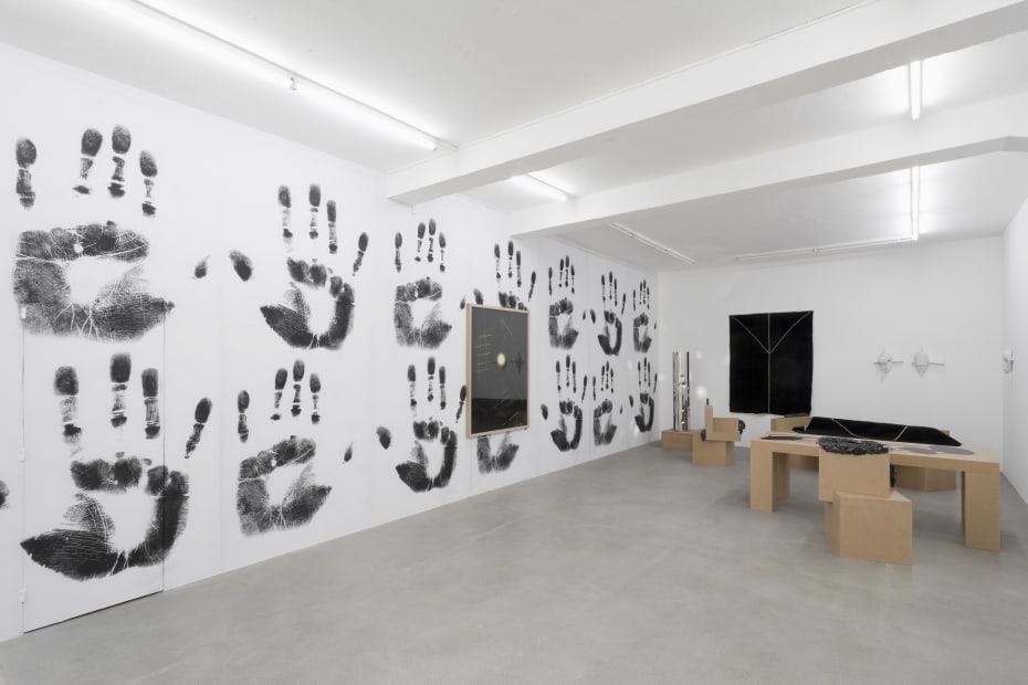 Installation view, Fabian Marti: End Egoic Mind, Galerie Peter Kilchmann, Zurich, Switzerland, 2010, Photo: Gunnar Meier
