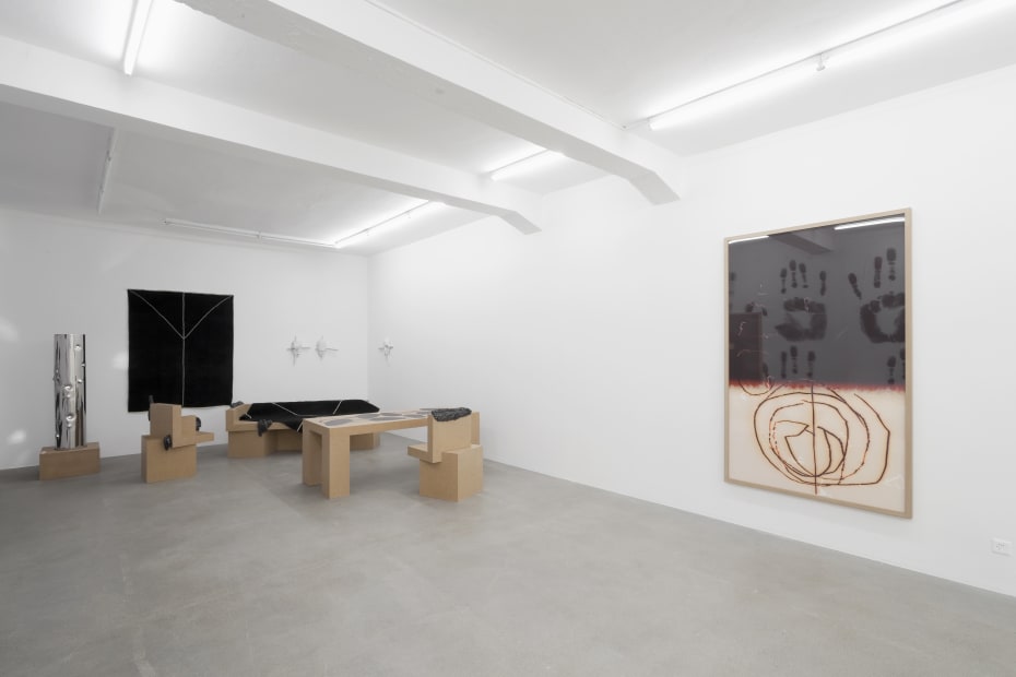 Installation view, Fabian Marti: End Egoic Mind, Galerie Peter Kilchmann, Zurich, Switzerland, 2010, Photo: Gunnar Meier