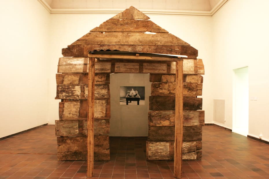 Installation view, Adrian Paci, Secondo Pasolini, Galerie Peter Kilchmann, Zurich, Switzerland, 2005