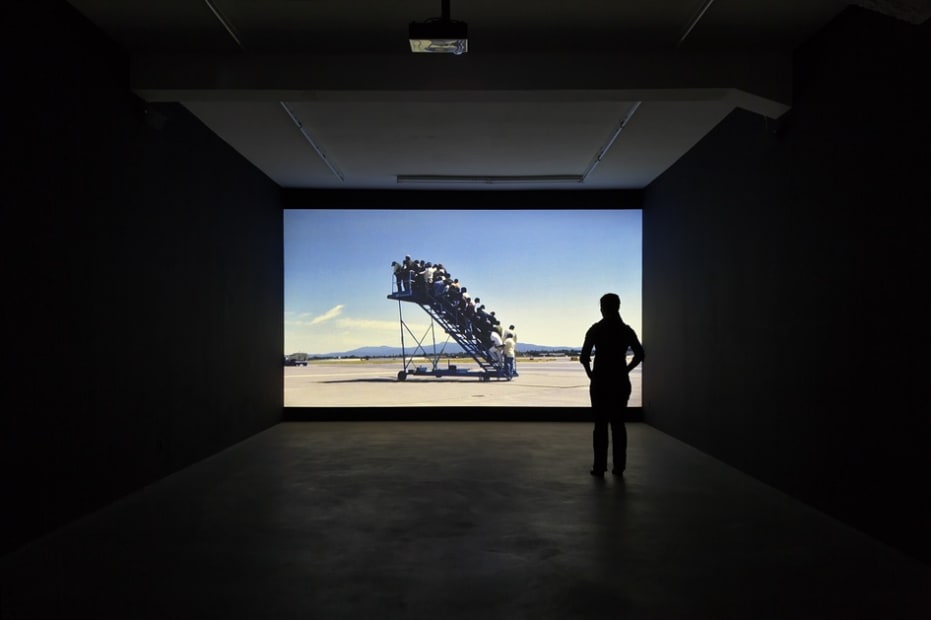 Installation view, Adrian Paci, Galerie Peter Kilchmann, Zurich, Switzerland, 2007