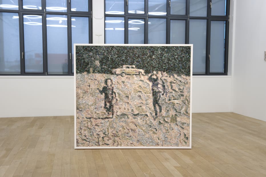 Installation view, Adrian Paci: The Encounter, Galerie Peter Kilchmann, Zurich, Switzerland, 2011
