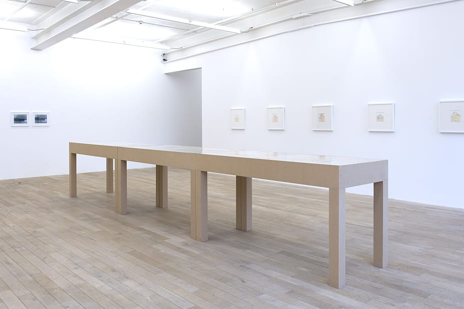 Installation view, Adrian Paci: Sue Proprie Mani, Galerie Peter Kilchmann, Zurich, Switzerland, 2016