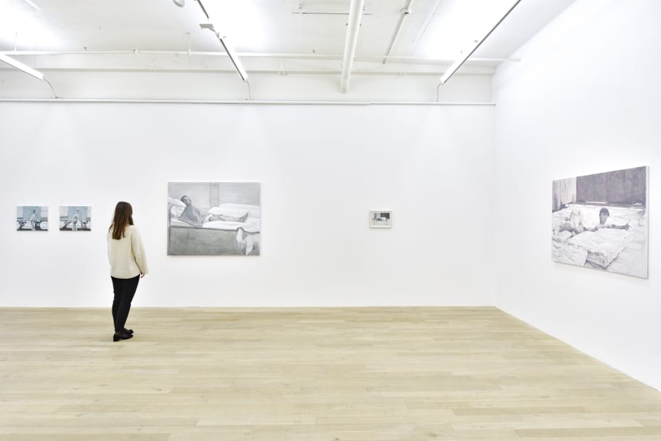 Installation view, Adrian Paci: Prova, Galerie Peter Kilchmann, Zurich, Switzerland, 2020