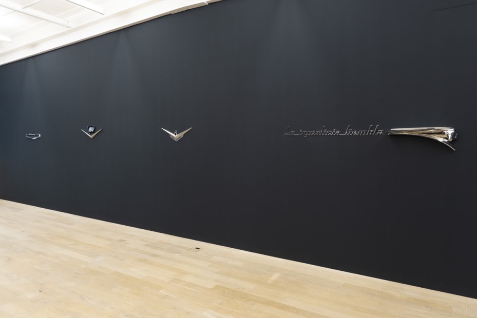 Installation view, Dagoberto Rodríguez: PUENTES INVERTIDOS, Galerie Peter Kilchmann, Zurich, Switzerland, 2019