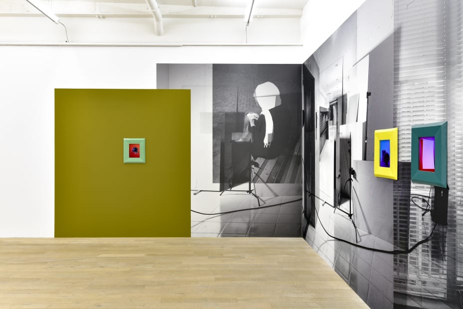 Installation view, Shirana Shahbazi: Reality Show, Galerie Peter Kilchmann, Zurich, Switzerland, 2020-2021