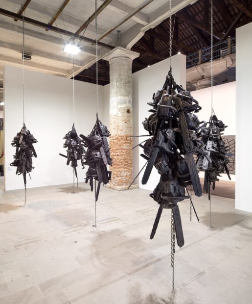 Installation view, Monica Bonvicini, All the World’s Futures, 56th Venice Biennale, Venice, Italy, 2015