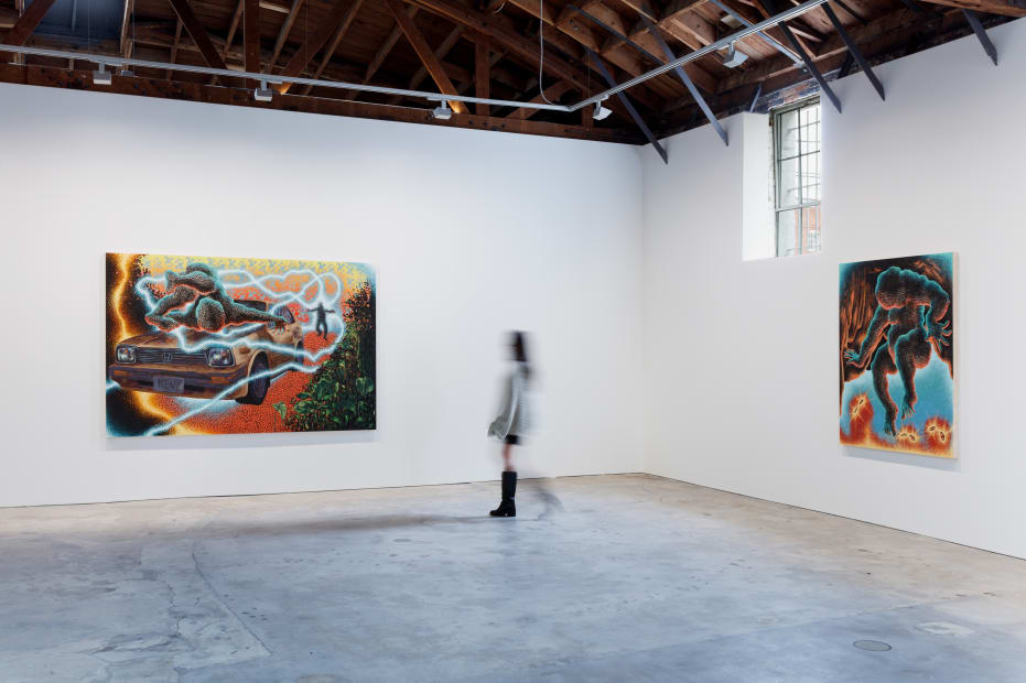 Installation view, Didier William: Things Like This Don’t Happen Here, James Fuentes Gallery, Los Angeles, US, 2023, Courtesy of James Fuentes Gallery and the artist