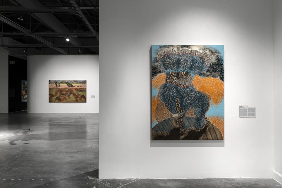 Installation view, Didier William: Nou Kite Tout Sa Dèyè, Museum of Contemporary Art, North Miami, US, 2022-2023, Photo: Michel Lopez