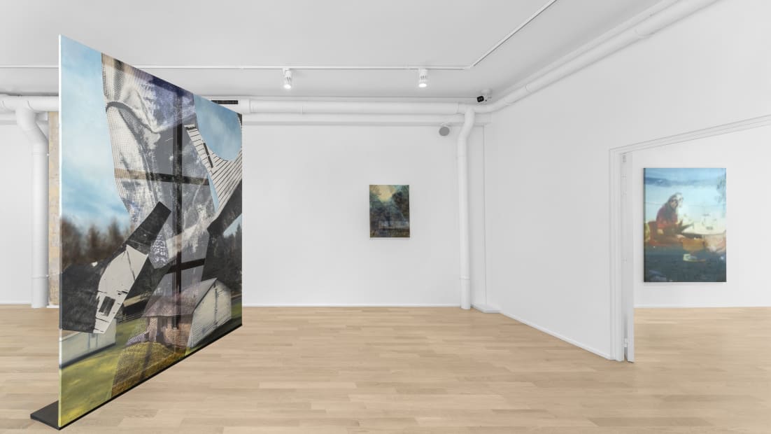 Installation view, Eva Nielsen: Intarsia, Forma, Paris, France, 2022, Courtesy of the artist and Forma