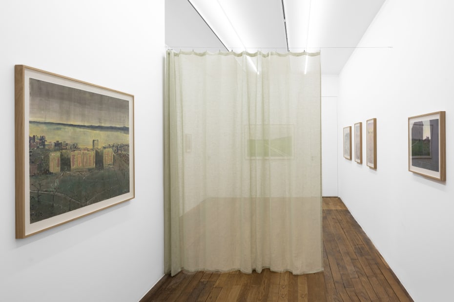 Exhibition views, Andriu Deplazes, Plaines en jachère, Galerie Peter Kilchmann, Paris, 2023. Photo: Axel Fried