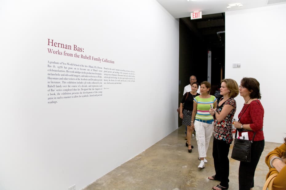 Installation view, Hernan Bas, Works from the Rubell Collection, Rubell Museum of Art, Miami, US, 2007