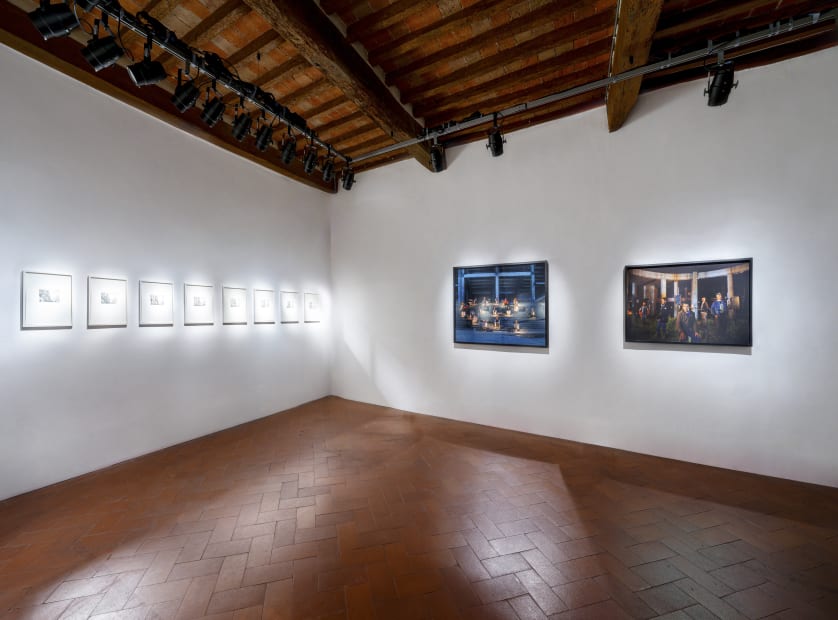 Installation views: Adrian Paci, Melancolia della resistanza: Béla Tarr / Adrian Paci, Casa Masaccio, San Giovanni Valdarno, Italy, cur. Saretto Cincinelli. Photos © Ela Bialkowska, OKNO studio.