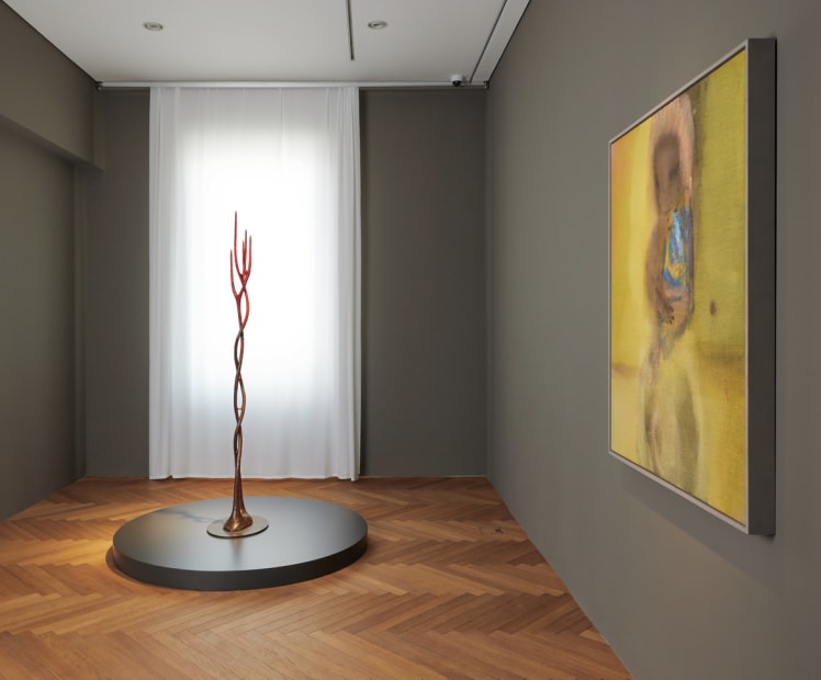 Installation views: Leiko Ikemura, Light on the Horizon, Heredium Museum, Daejon, South Korea, 2024. Photos: Oh Myoung-June