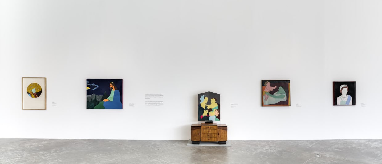 Installation views: Beatriz González, War and Peace: A Poetics of Gesture, Museo Universitario Arte Contemporáneo, MUAC/UNAM, 2023. Photos: Oliver Santana