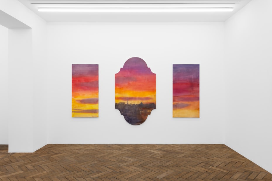 Exhibition views, Marc Bauer, L'Avènement, Janvier 2025, Galerie Peter Kilchmann, Paris, 2025. Photo: Hafid Lhachmi, ADAGP, Paris, 2025