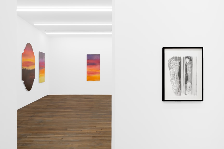 Exhibition views, Marc Bauer, L'Avènement, Janvier 2025, Galerie Peter Kilchmann, Paris, 2025. Photo: Hafid Lhachmi, ADAGP, Paris, 2025