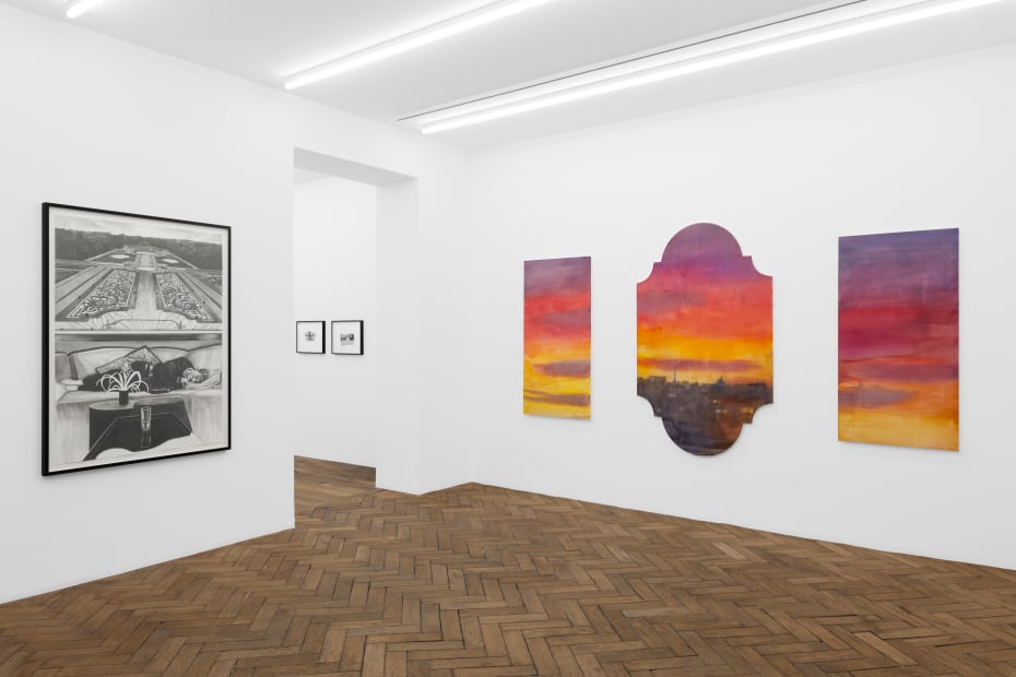Exhibition views, Marc Bauer, L'Avènement, Janvier 2025, Galerie Peter Kilchmann, Paris, 2025. Photo: Hafid Lhachmi, ADAGP, Paris, 2025