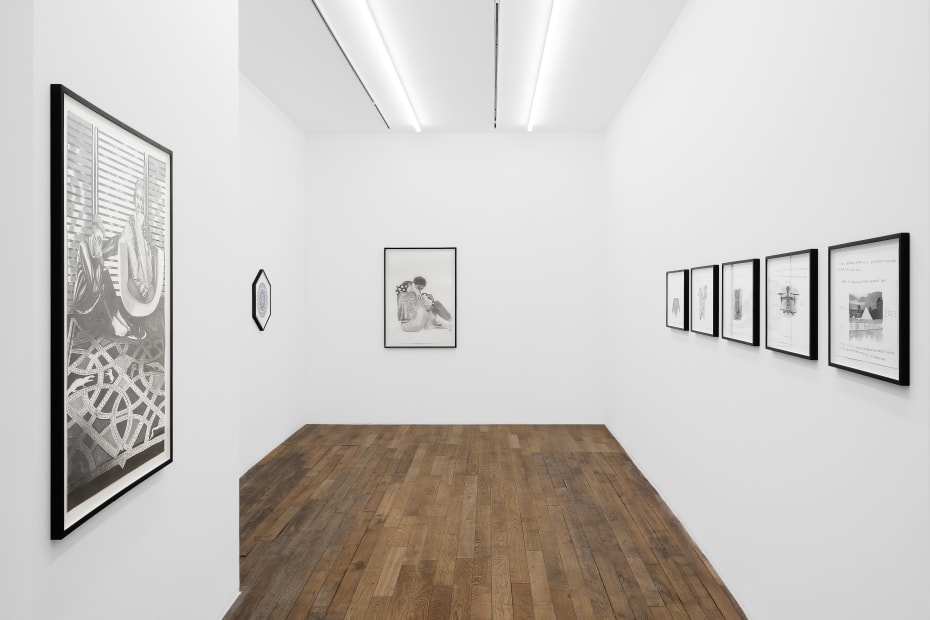 Exhibition views, Marc Bauer, L'Avènement, Janvier 2025, Galerie Peter Kilchmann, Paris, 2025. Photo: Hafid Lhachmi, ADAGP, Paris, 2025