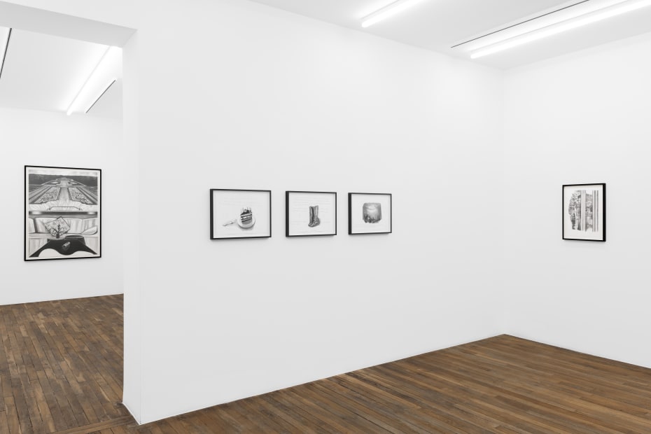 Exhibition views, Marc Bauer, L'Avènement, Janvier 2025, Galerie Peter Kilchmann, Paris, 2025. Photo: Hafid Lhachmi, ADAGP, Paris, 2025
