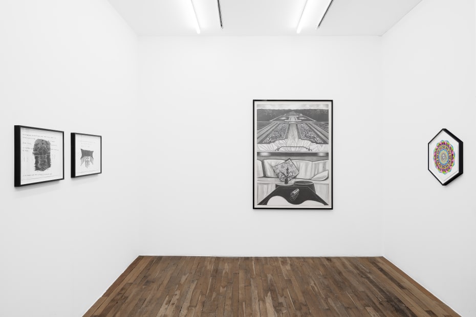Exhibition views, Marc Bauer, L'Avènement, Janvier 2025, Galerie Peter Kilchmann, Paris, 2025. Photo: Hafid Lhachmi, ADAGP, Paris, 2025