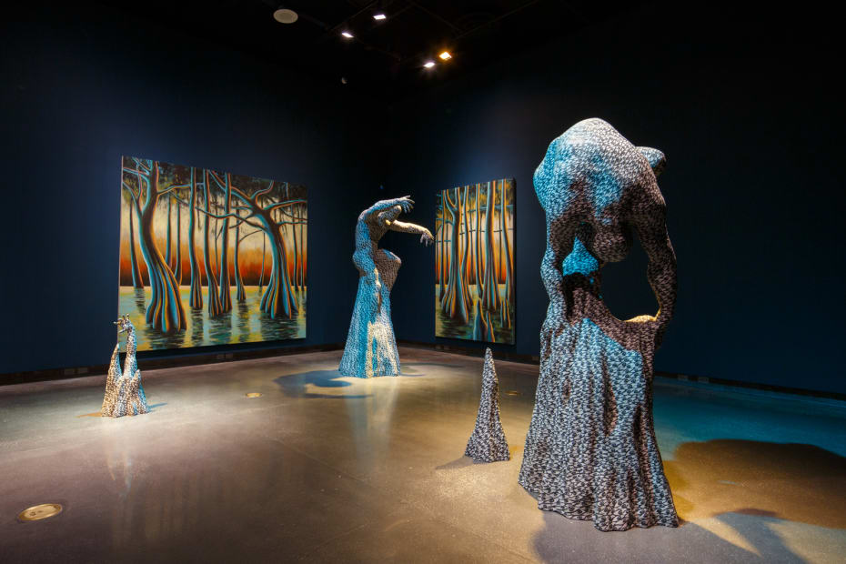 Exhibition views: Didier William, 'Prospect.6: Gesture to Home', exhibition view. Courtesy: the artist and Prospect.6 New Orleans; photograph: Amber Shields