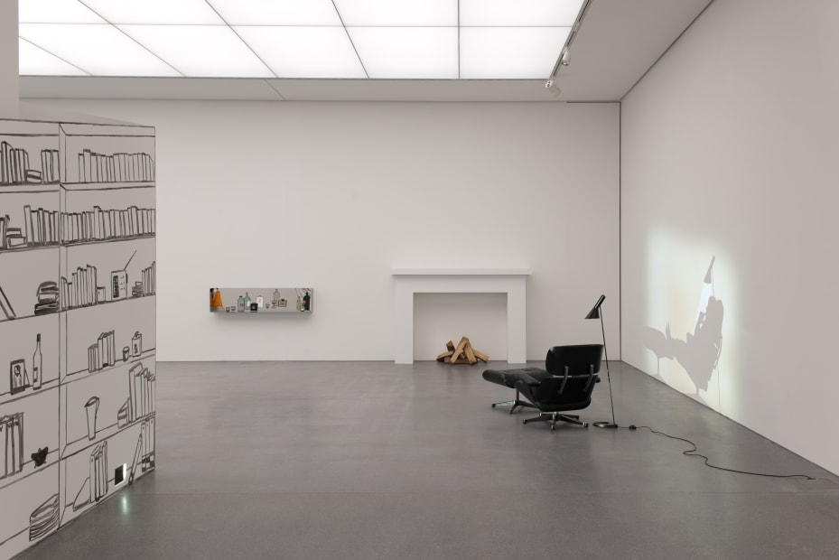 Installation view, Zilla Leutenegger: Espèces d'espaces, Bündner Kunstmuseum Chur, Chur, Switzerand, 2021