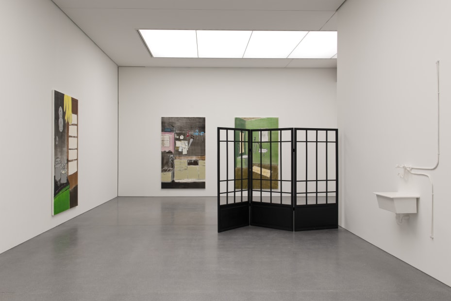 Installation view, Zilla Leutenegger: Espèces d'espaces, Bündner Kunstmuseum Chur, Chur, Switzerand, 2021