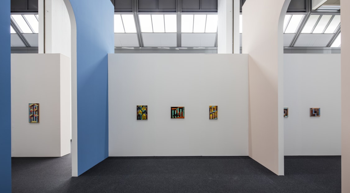 Installation view, Bernd Ribbeck, Wilhelm-Hack-Museum, Ludwigshafen, Germany, 2016