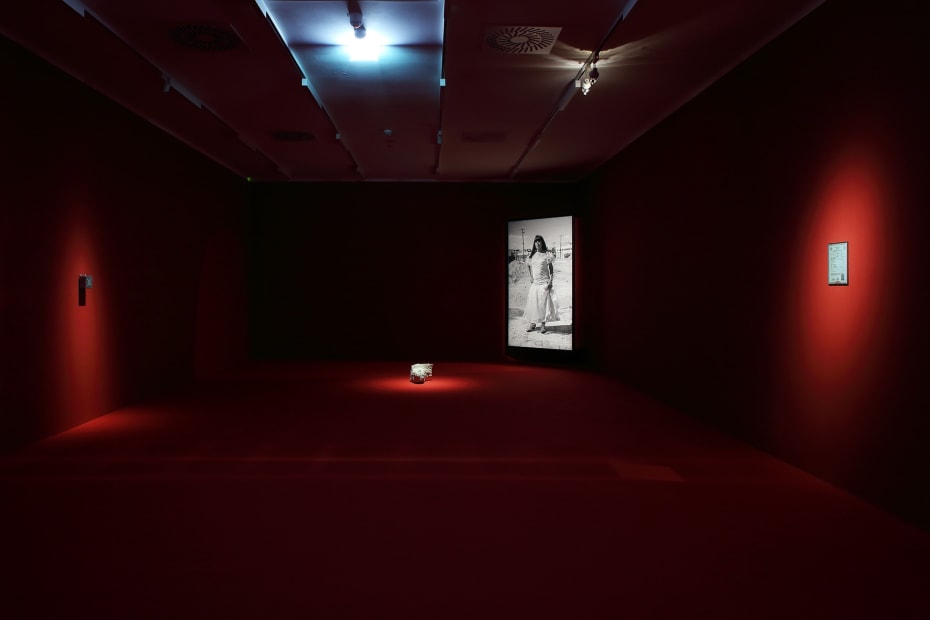 Installation view, Teresa Margolles: En la Herida, Kunsthalle Krems, Krems, Austria, 2019-2020
