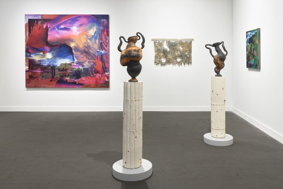 Annie Lapin and Cammie Staros installation at FOG Art and Design