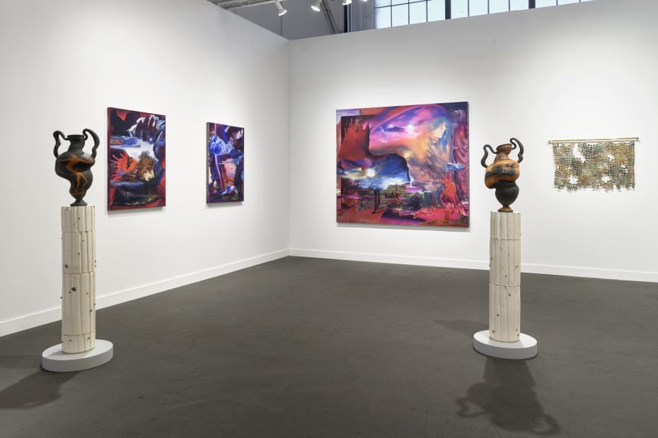 Annie Lapin and Cammie Staros installation at FOG Art and Design