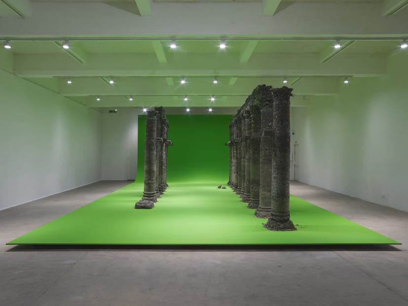 curtain call, variations on a folly, 2021