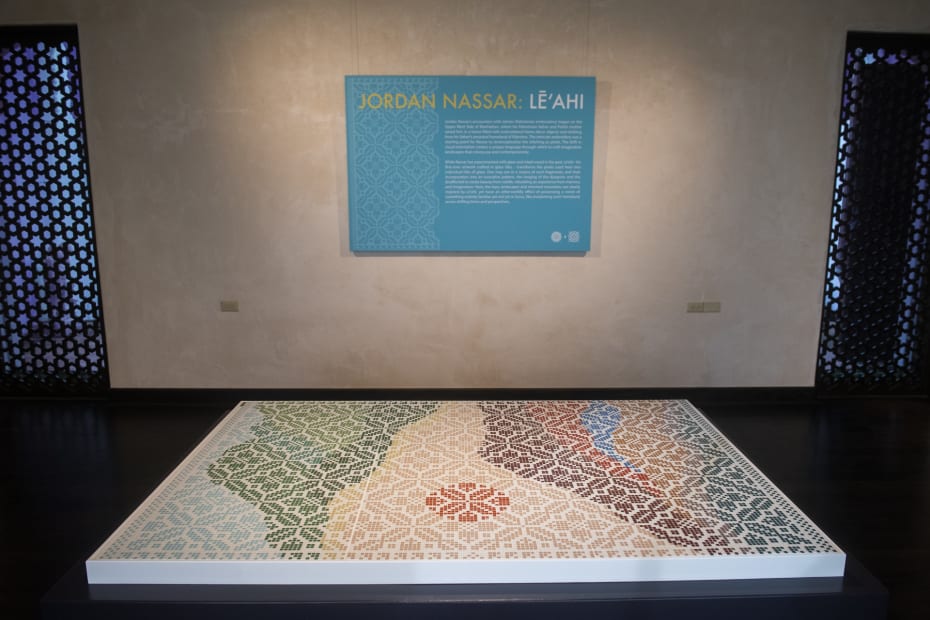 Jordan Nassar: Lēʻahi', Shangri La Museum, 2022