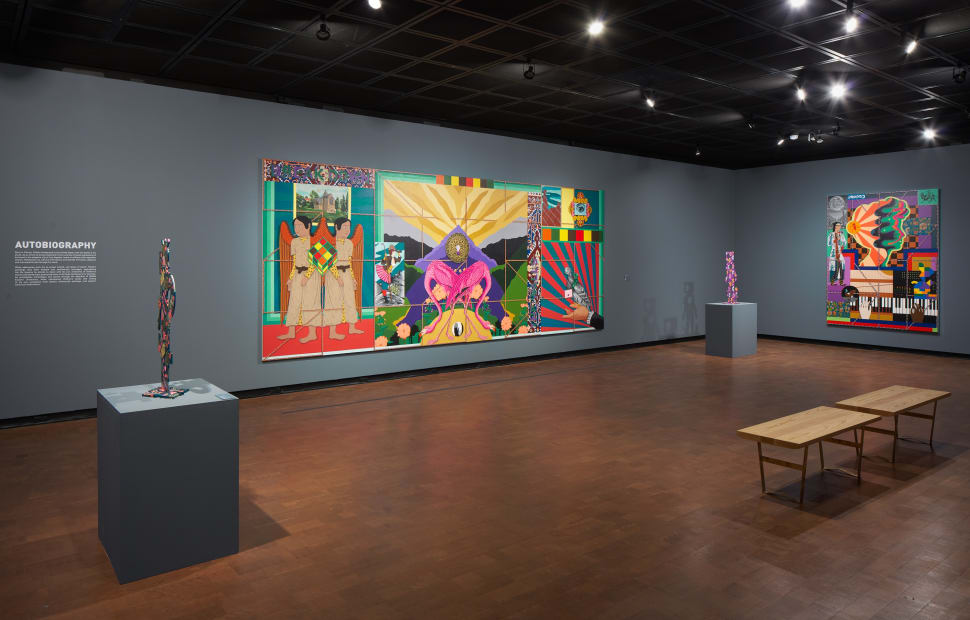 The Fallacy Of Borders Installation view, 2023, Fowler Museum Los Angeles, CA