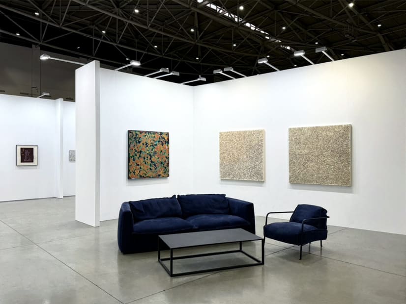 耿畫廊與TKG+於2025台北當代藝術博覽會，展場照 © 耿畫廊與TKG+ Tina Keng Gallery and TKG+ in Taipei Dangdai 2025, installation view © Tina Keng Gallery and TKG+