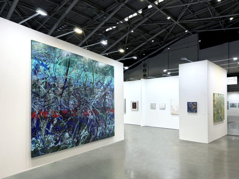 耿畫廊與TKG+於2025台北當代藝術博覽會，展場照 © 耿畫廊與TKG+ Tina Keng Gallery and TKG+ in Taipei Dangdai 2025, installation view © Tina Keng Gallery and TKG+