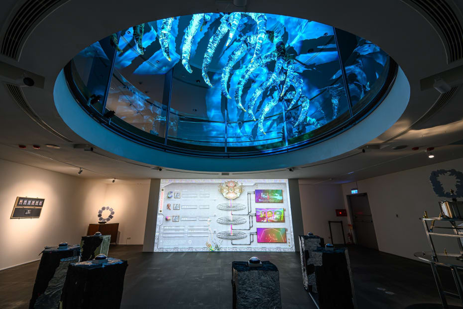 展場照,吳其育提供,王世邦攝影。 Installation view, courtesy of Wu Chi-Yu, photo by ANPIS FOTO.