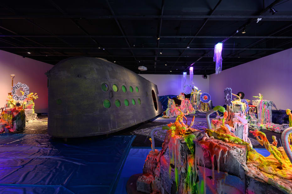 展場照,吳其育提供,王世邦攝影。 Installation view, courtesy of Wu Chi-Yu, photo by ANPIS FOTO.
