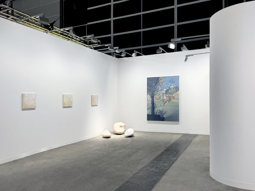 TKG+於香港巴塞爾藝術博覽會，2025，展場照。 TKG+ at Art Basel Hong Kong, 2025, installation view.