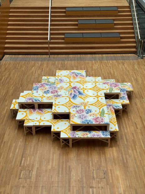 林明弘《Untitled Gathering》展場照，新加坡國家美術館，新加坡，藝術家提供。 Michael Lin "Untitled Gathering", installation view, National Gallery Singapore, courtesy of the artist.