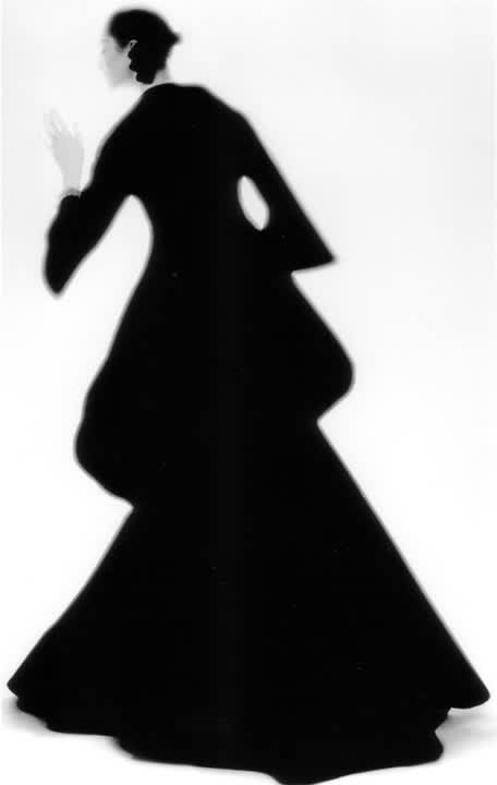 Lillian Bassman, Charles James Dress: Carmen, New York. Harper's Bazaar, 1960