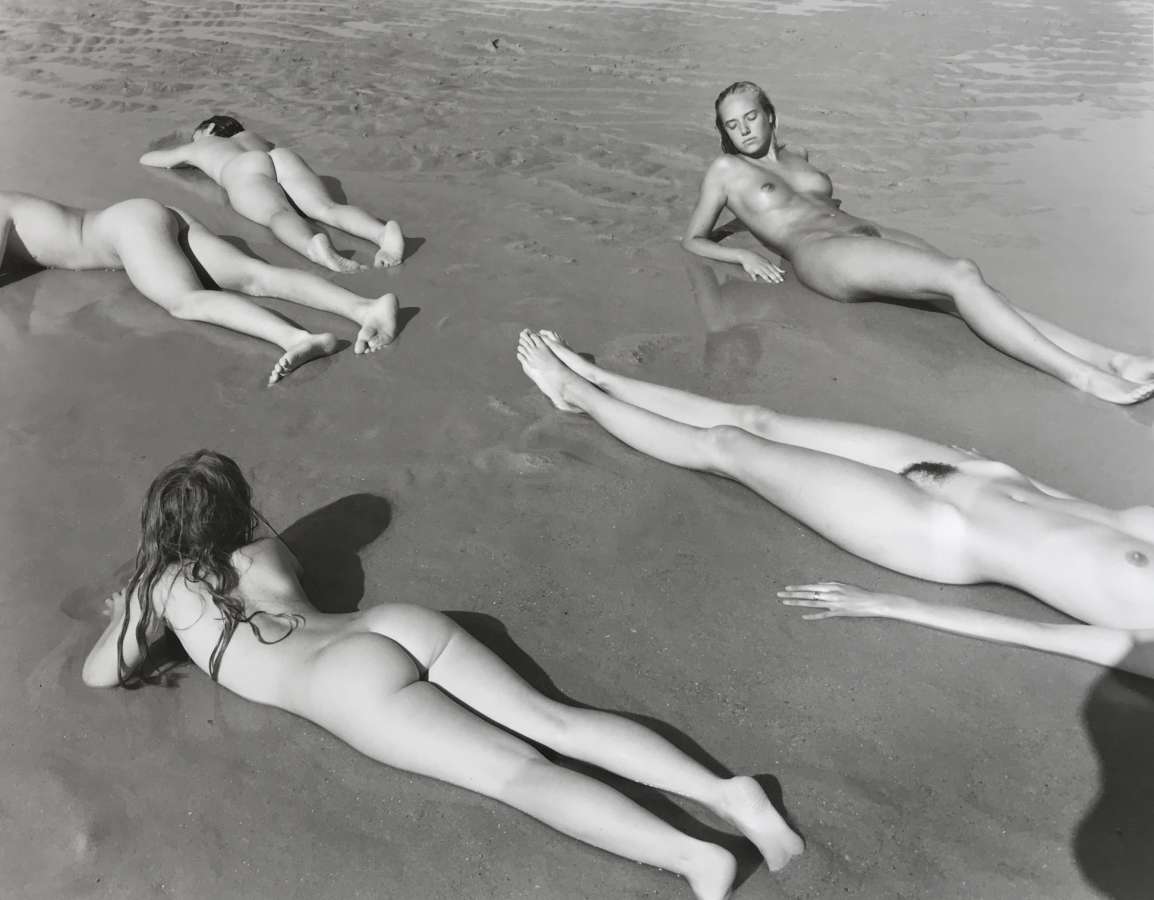 Jock Sturges, Katja am Strand, Montalivet, France, 1991