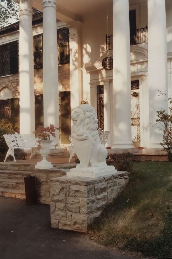 William Eggleston, Untitled (Front Porch), Graceland, Memphis, Tennessee, 1982