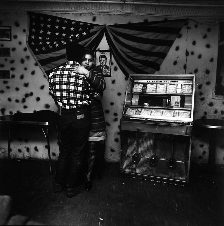 Bruce Davidson, Untitled, East 100th Street (Couple Dancing Near Jukebox), 1966