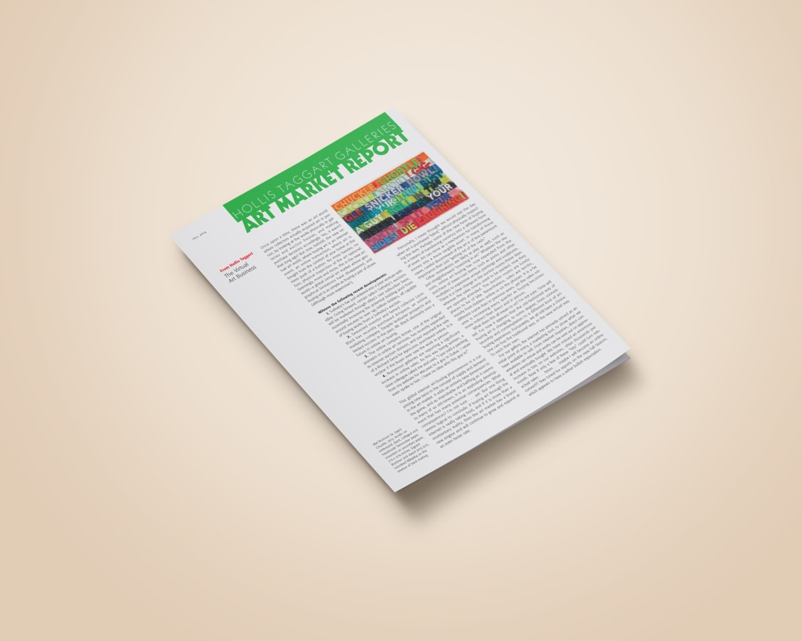 Art Market Report Fall 2014