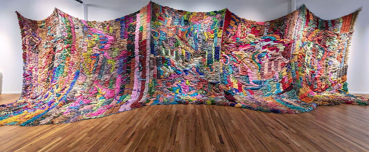 Suchitra Mattai, Dialectic, 2019. Photo by Wes Magyar. Courtesy of K Contemporary Art and the artist.