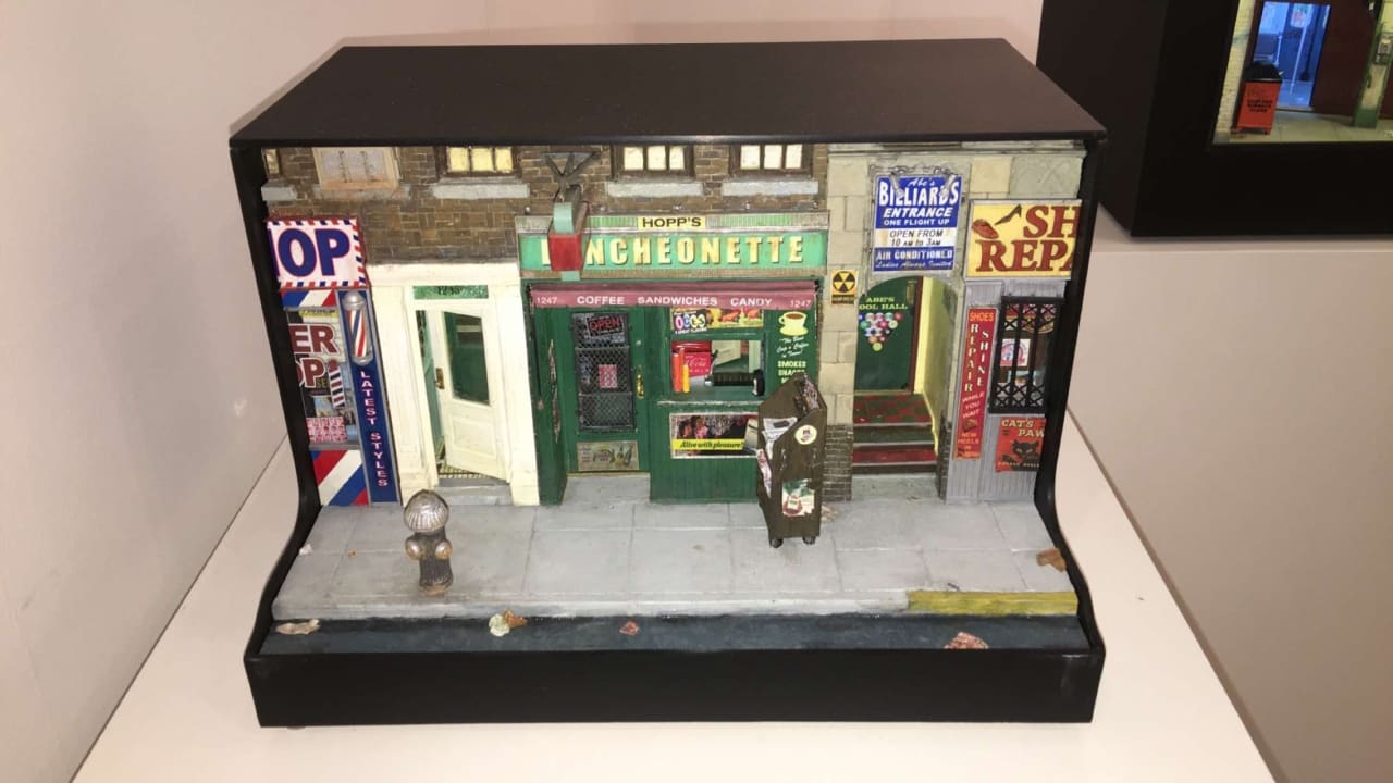 Hopp's Luncheonette (2008), by Alan Wolfson. Photo by Andres Cuellar