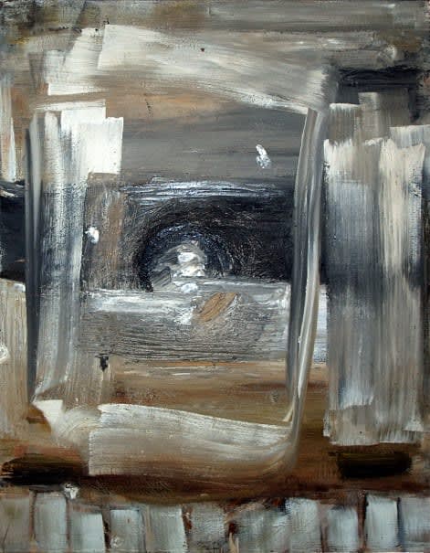 Dusti Bongé, Distillate of the Past, 1958, oil on canvas, 54" x 42”. Collection of the Mobile Museum of Art Gift of the DBAF to the Mobile Museum of Art, 2009